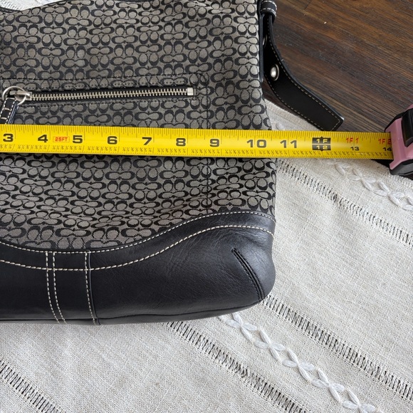 Coach mini C SoHo Signature Canvas Crossbody - Picture 11 of 12